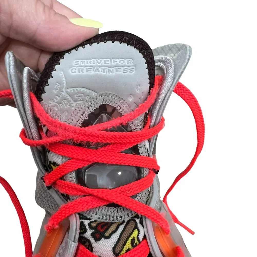 Nike LeBron 19 Fast Food Basketball men's sneakers size 8 - Picture 8 of 14